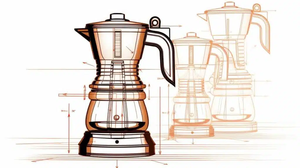 A Moka Pot Coffee Maker
